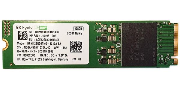 картинка SSD накопитель 128Gb M.2 Hynix BC501 PCI-E x4 (HFM128GDJTNG-8310A) от магазина КомпьютерЦентр