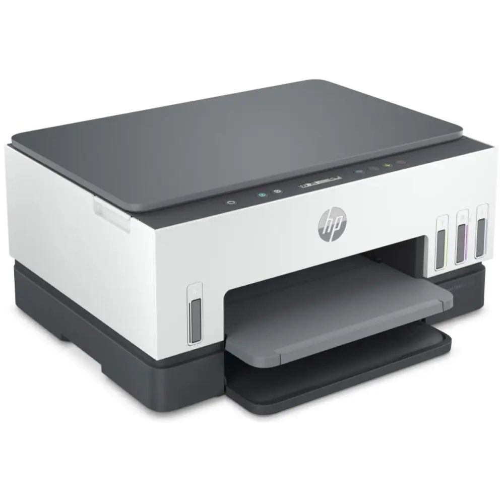 картинка МФУ струйное HP Smart Tank 670 AIO A4 Duplex WiFi BT USB Gray/ White (6UU48A) от магазина КомпьютерЦентр