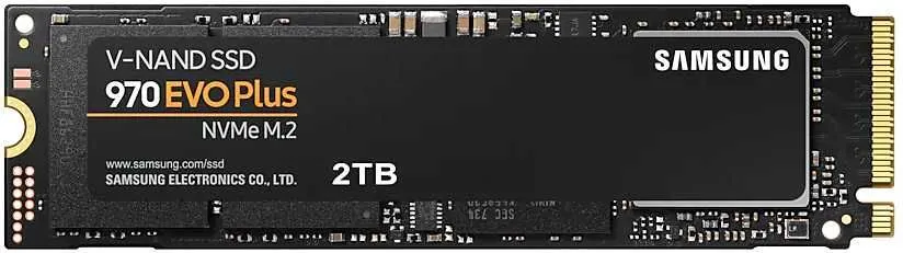 картинка SSD накопитель 2 Тб Samsung 970 EVO M.2 2280 PCI-E x4 M.2 (MZ-V7S2T0BW) от магазина КомпьютерЦентр