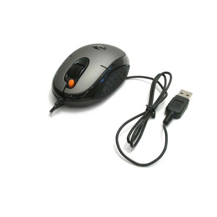 картинка Мышка A4tech X5-20MD Grey USB (X5-20MD-2) от магазина КомпьютерЦентр