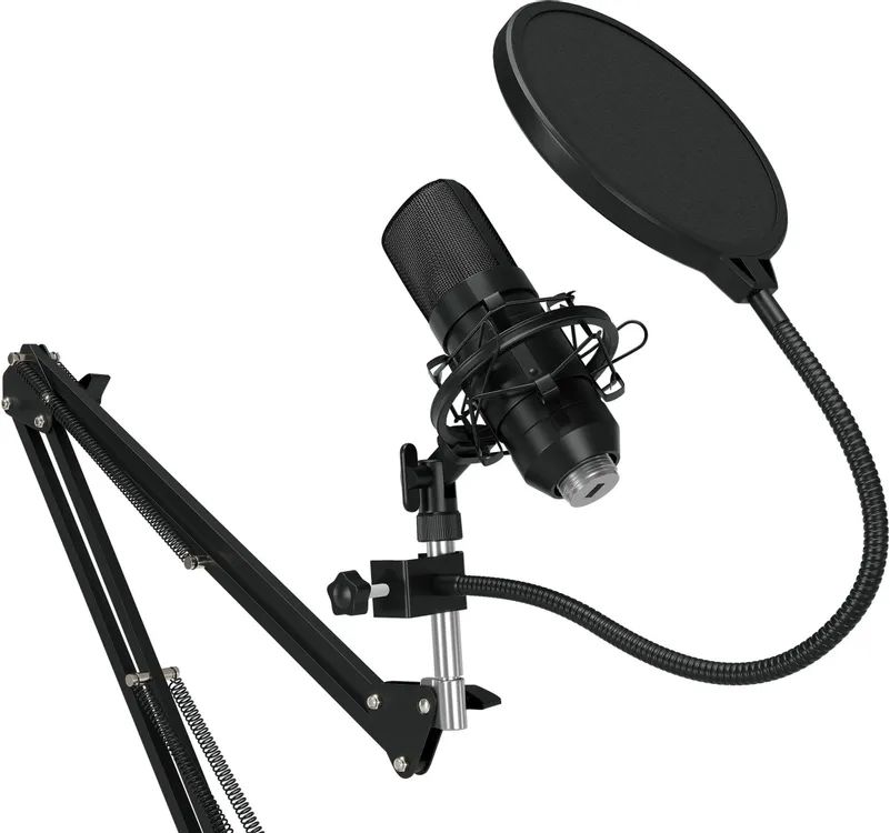 картинка Микрофон Oklick SM-600G 2.5м черный (1796784) от магазина КомпьютерЦентр