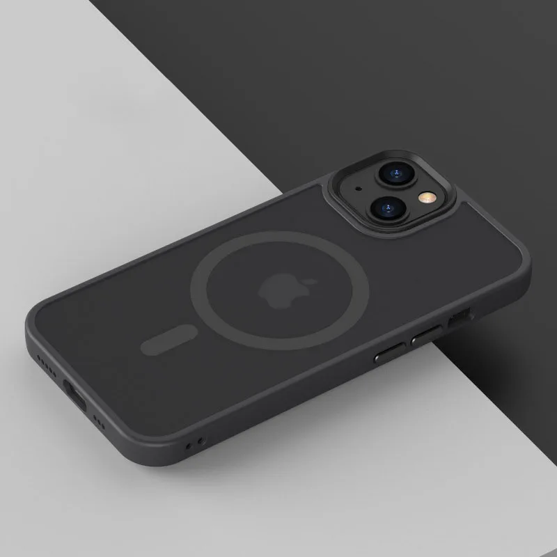 картинка iPhone 15 Pro Max 6,7'' Jingle Matt case MagSafe Black от магазина КомпьютерЦентр