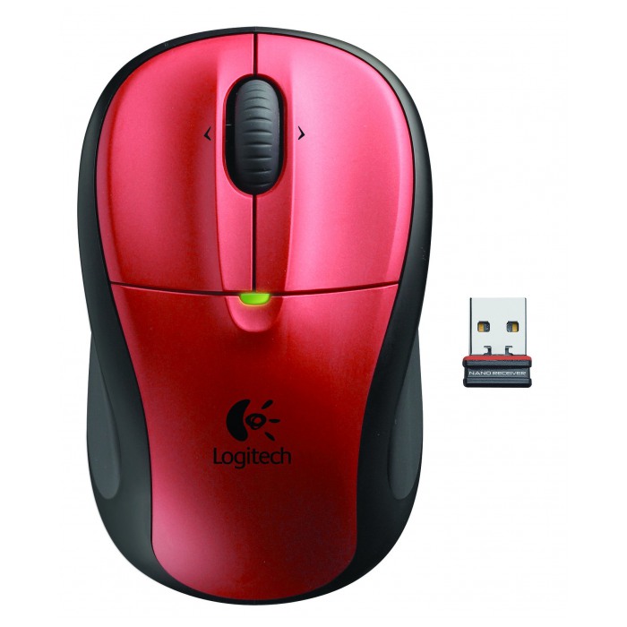 картинка Мышка Logitech M305 Crimson Red Wireless (910-002178) от магазина КомпьютерЦентр