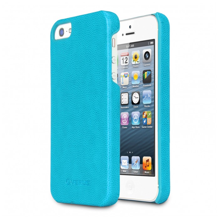 картинка Чехол Verus Premium J Vivid PU Blue for iPhone 5 от магазина КомпьютерЦентр