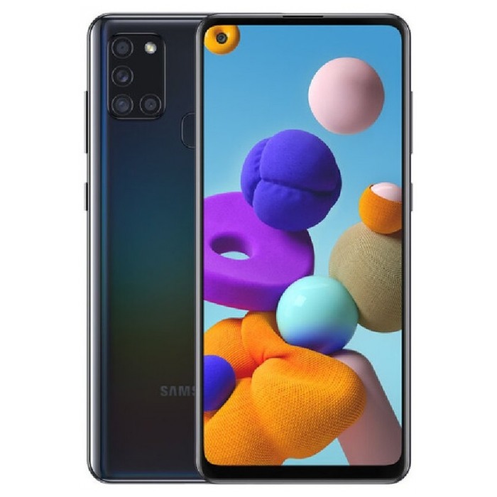 картинка Смартфон Samsung Galaxy A21s SM-A217F 4Gb 64Gb Black (SM-A217FZKOSER) от магазина КомпьютерЦентр