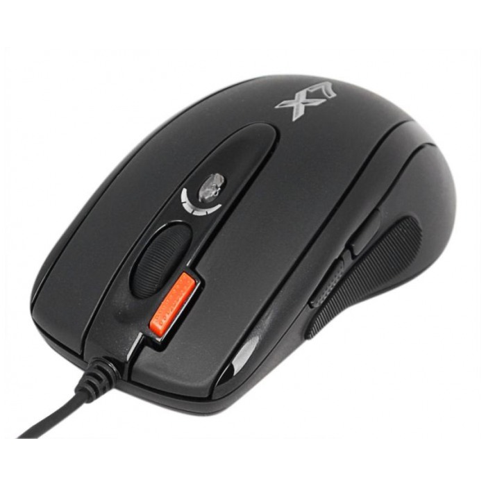 картинка Мышка A4tech X-710BK Black USB от магазина КомпьютерЦентр