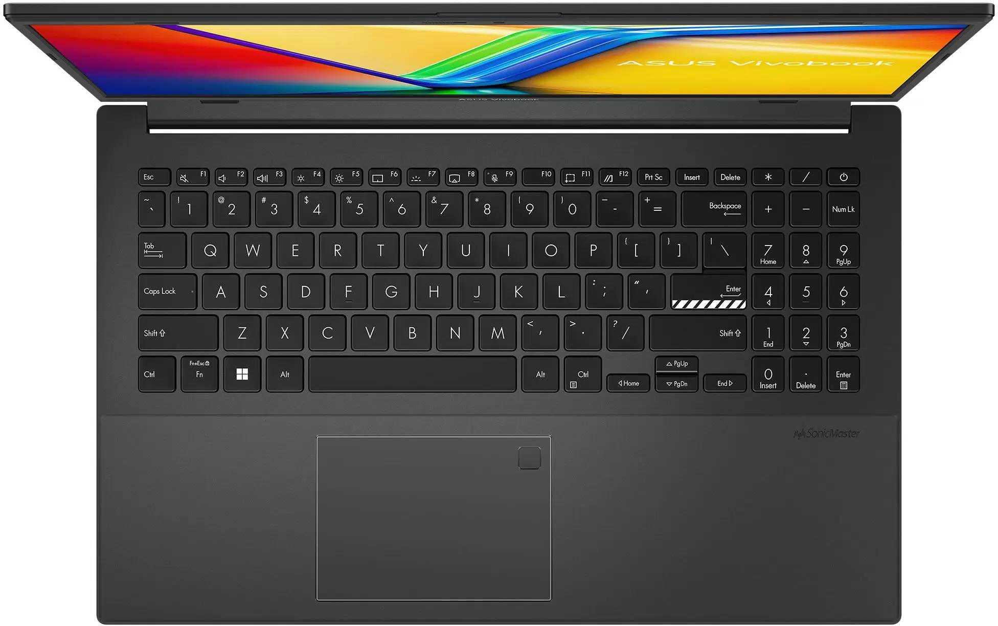 картинка Ноутбук ASUS VivoBook E1504GA-BQ585 15.6'' IPS FHD / Intel N100/  8Gb /  256Gb SSD/  UMA/  DOS/  Black от магазина КомпьютерЦентр