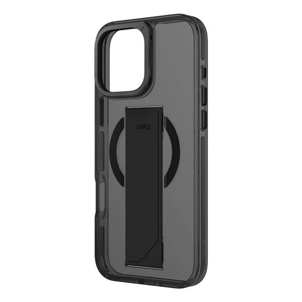 картинка Чехол Uniq HYBRID HELDRO Max WITH CAMERA STAND (MagSafe) для iPhone 16 Pro MAX 6.9'', SMOKE (IP6.9P(2024)-HELMMSMK) от магазина КомпьютерЦентр