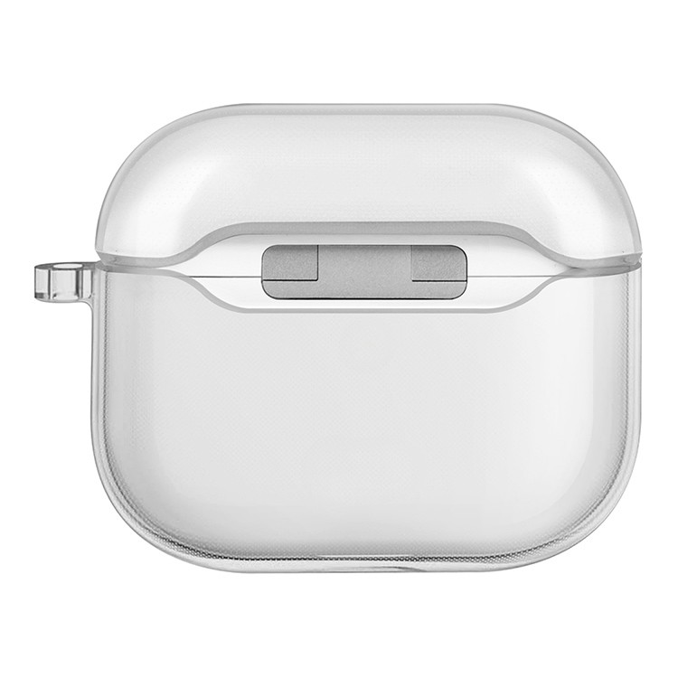 картинка Чехол Uniq Glase TPU case Glossy Clear для Airpods 4, прозрачный от магазина КомпьютерЦентр