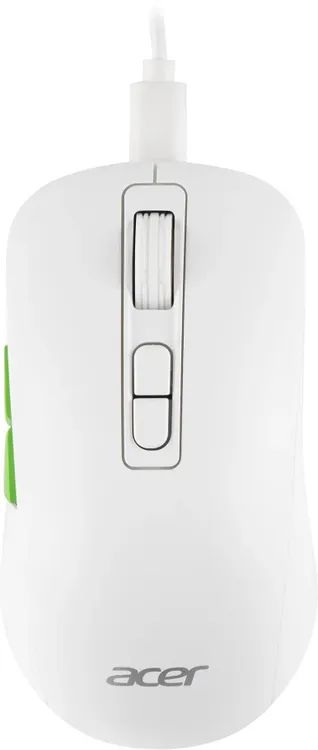 картинка Мышка Acer OMR311, оптическая, беспроводная, 2400dpi, BT/ Radio USB, 7but, белый (ZL.MCECC.034) от магазина КомпьютерЦентр