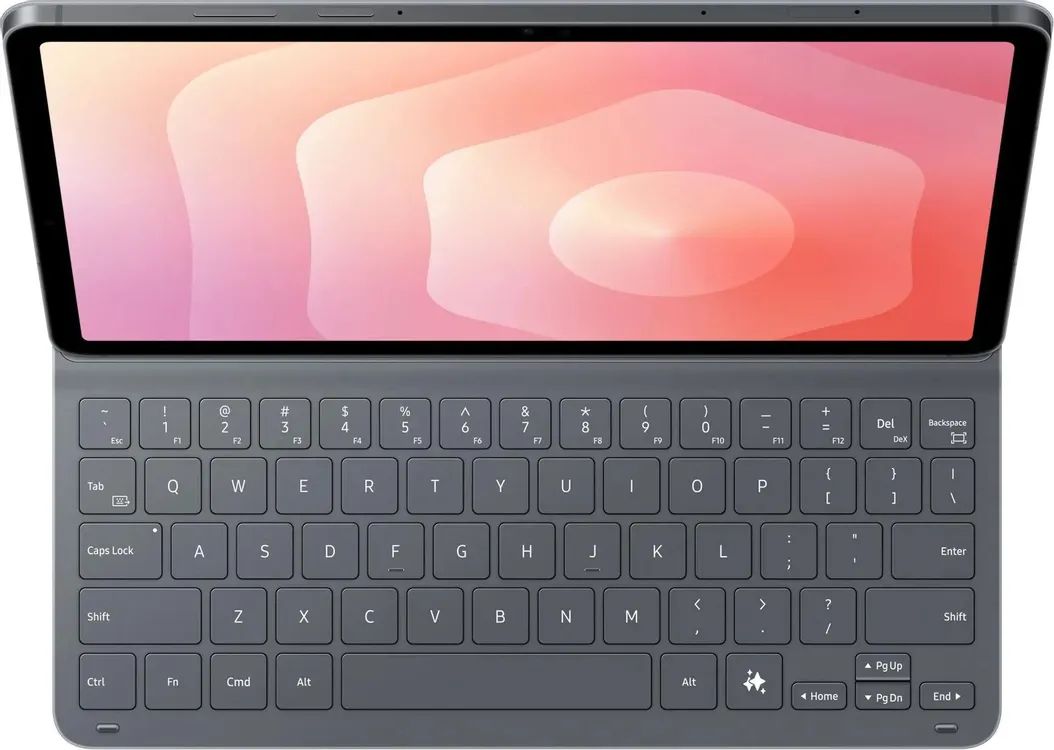 картинка Чехол-клавиатура Book Cover Keyboard Slim Galaxy Tab S11, черный (EF-DX730UBEGRU) от магазина КомпьютерЦентр