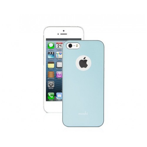 картинка Чехол Moshi iGlaze Coral Blue for iPhone 5 (99MO061501) от магазина КомпьютерЦентр