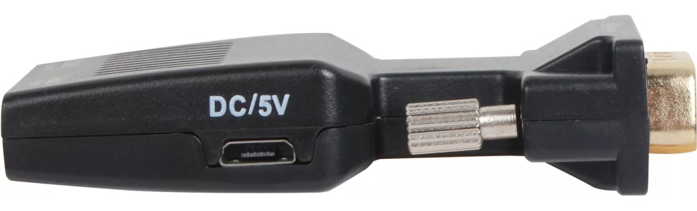 картинка Переходник VCOM CA337A VGA(M)+audio+microUSB --> HDMI(F)1080*60Hz от магазина КомпьютерЦентр