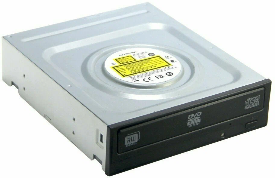 картинка Привод CD/ DVD Gembird DVD-SATA-02, 5.25'', SATA, черный, без упаковки от магазина КомпьютерЦентр