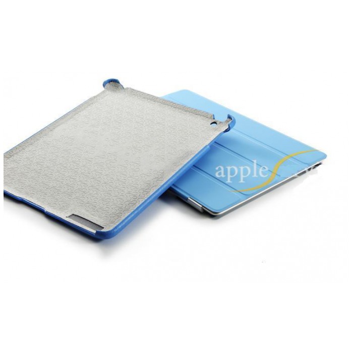 картинка Чехол SGP Leather Case Griff Series Tender Blue for iPad 2 (SGP07696) от магазина КомпьютерЦентр