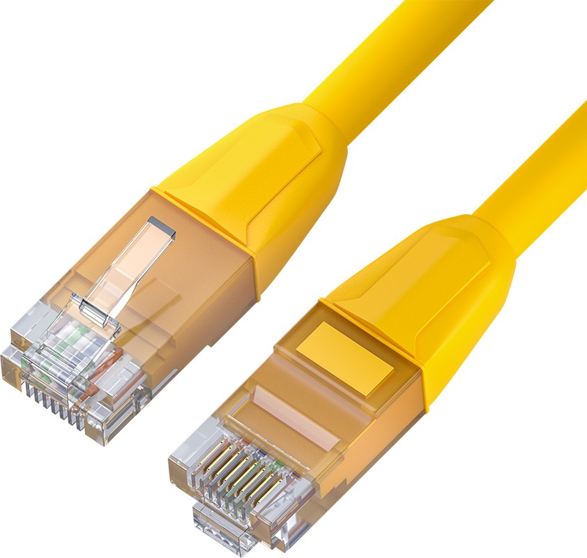 картинка Патч-корд UTP Greenconnect RJ-45 Cat.6 LSZH, 1.5м 24AWG Yellow (GRC-GCR-52788) от магазина КомпьютерЦентр