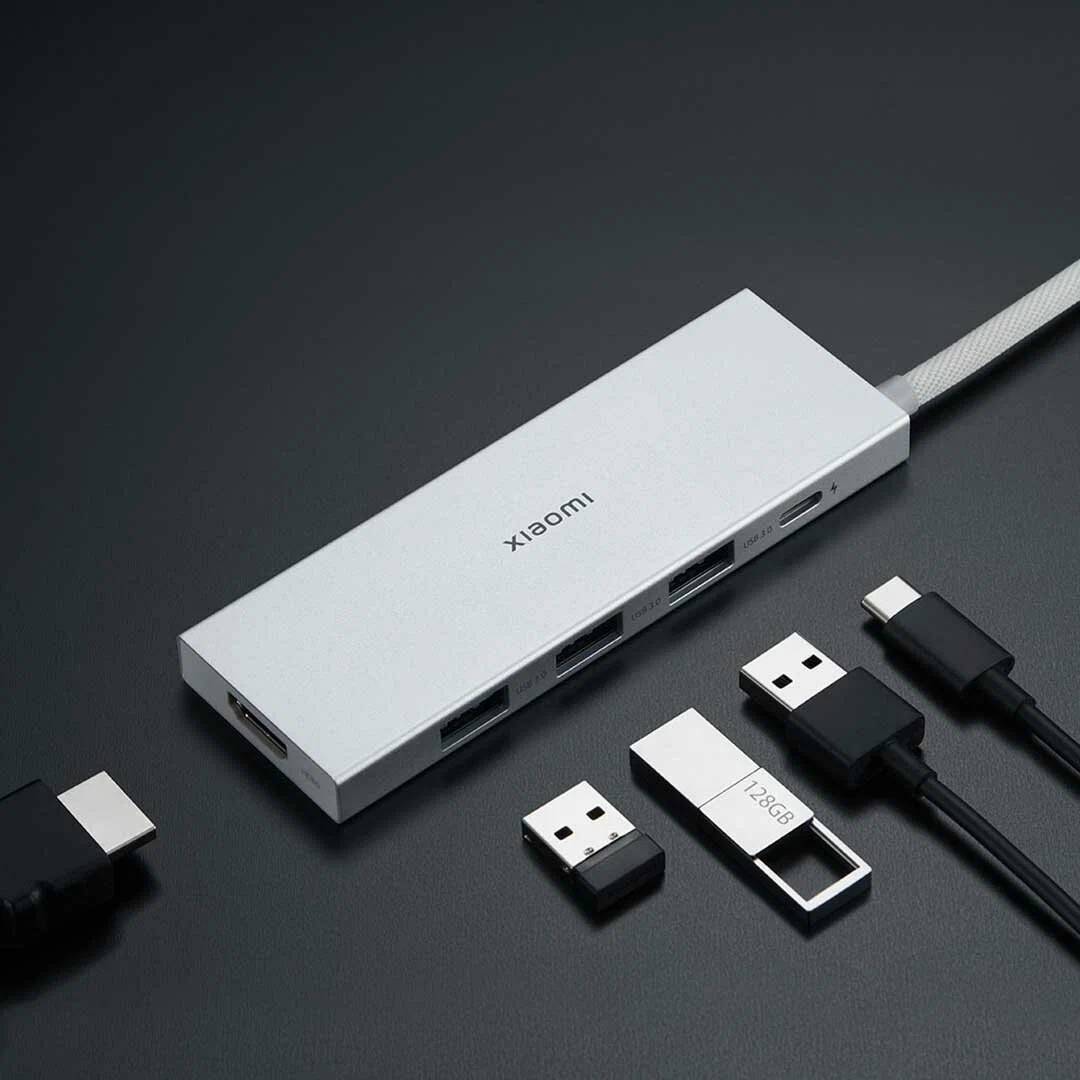 картинка Док-станция Xiaomi Type-C 5-in-1 Docking Station (XMDS05YM) BHR6812CN от магазина КомпьютерЦентр
