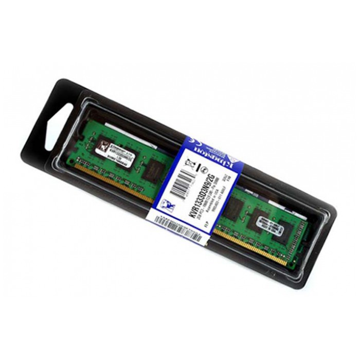 картинка Оперативная память Kingston DIMM DDR3 2Gb 1333MHz PC3-10600 (KVR1333D3N9/2G) от магазина КомпьютерЦентр