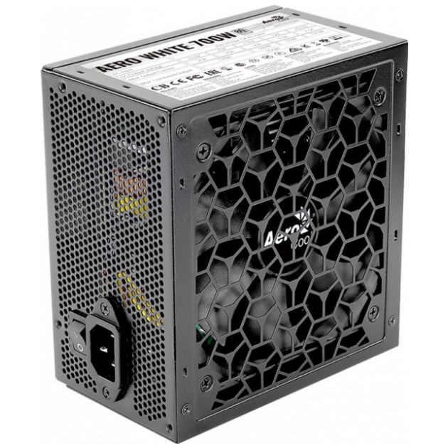 картинка Блок питания AeroCool 700W AERO White (AERO WHITE 700) от магазина КомпьютерЦентр