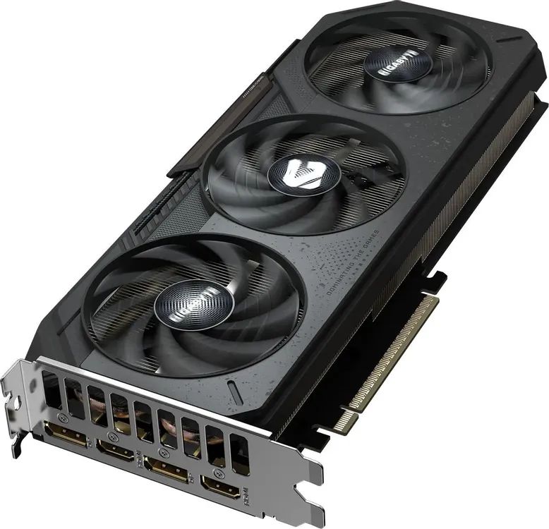 картинка Видеокарта 8Gb GDDR6 GeForce RTX 5050 Gigabyte GAMING OC, 128 бит, PCI-e 5.0, 2xHDMI, 2xDP, 2632 МГц (GV-N5050GAMING OC-8GD) от магазина КомпьютерЦентр