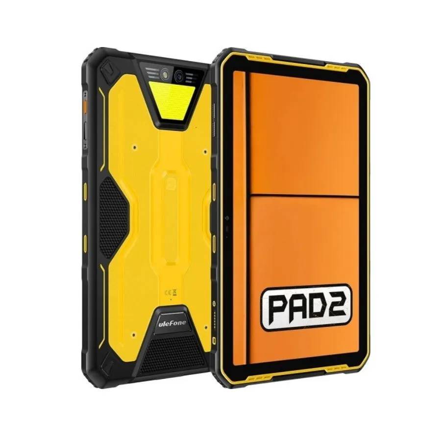 картинка Планшетный ПК Ulefone Armor Pad 2 Yellow 11'' IPS (2000x1200)/  Helio G99 8C/  8Gb/  256GB/  48 Mp/  16 Mp/  Wi-Fi/  Bt/  LTE/  Android 13/  IP68/  18600mAh от магазина КомпьютерЦентр