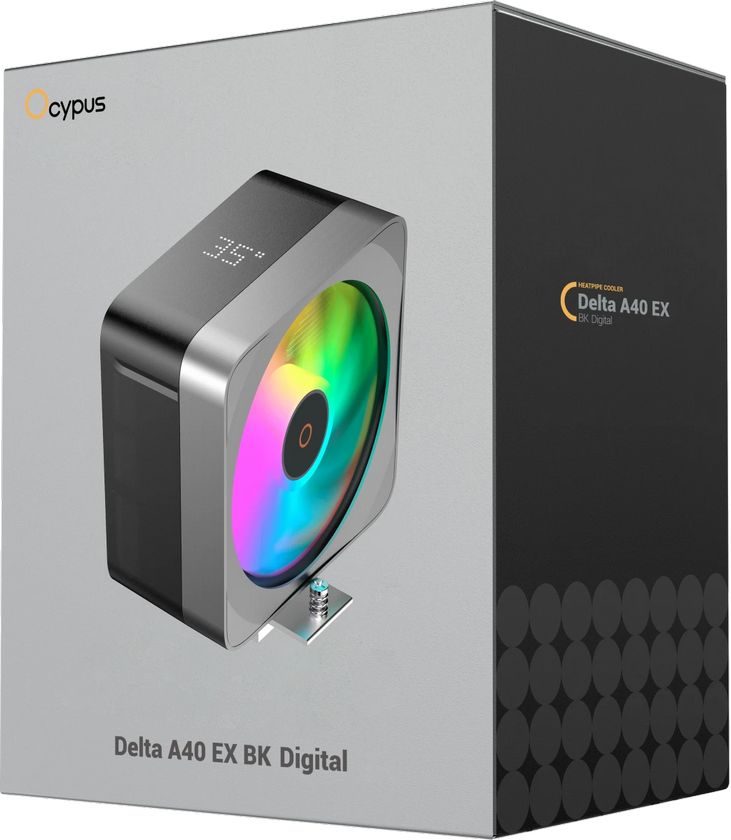 картинка Вентилятор Ocypus Delta A40 EX BK Digital от магазина КомпьютерЦентр