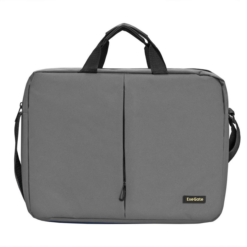 картинка Сумка Exegate Office F1590 Grey, 15.6'' (EX264614RUS) от магазина КомпьютерЦентр