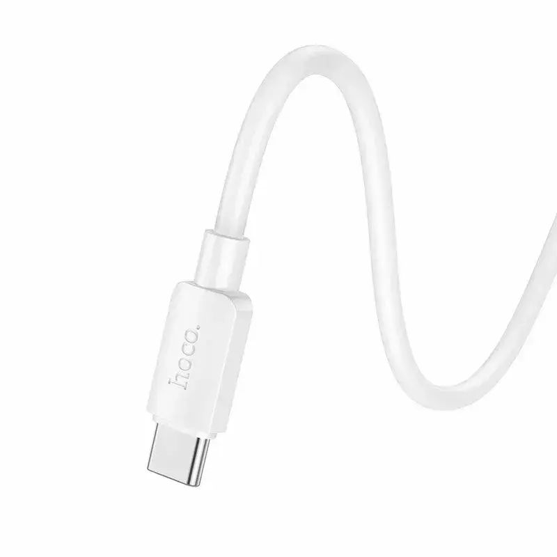 картинка Кабель HOCO X96 Hyper 100W charging data cable Type-C White от магазина КомпьютерЦентр