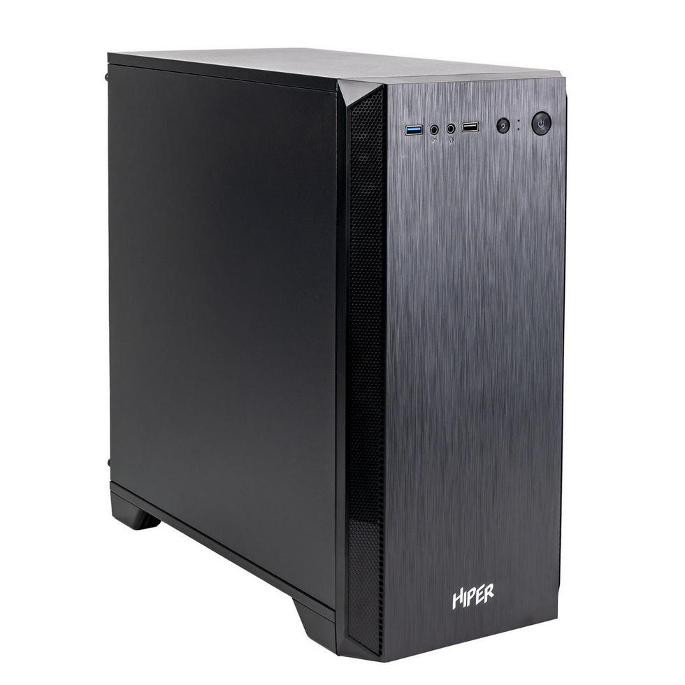картинка Корпус Hiper H606 черный без БП mATX от магазина КомпьютерЦентр