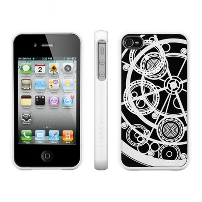 картинка Чехол SGP Case Linear Clockwork Series Infinity White for iPhone 4/4S (SGP09112) от магазина КомпьютерЦентр