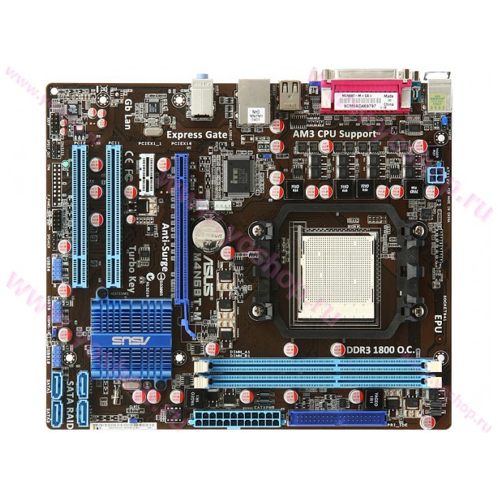 картинка Материнская плата Asus M4N68T-M (M4N68T-M) от магазина КомпьютерЦентр