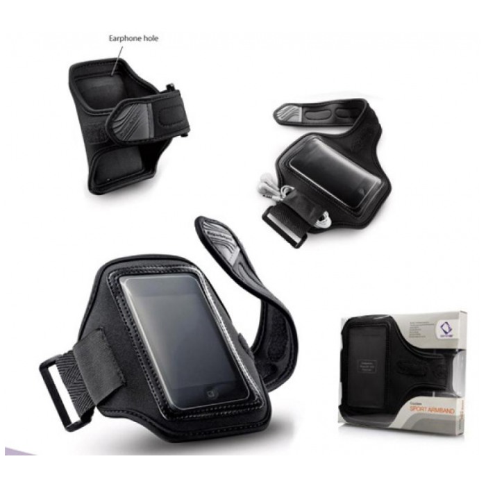 картинка Чехол Capdase Capdase Capparel Sport Armband Zonic Black for iPhone /iPod touch (ABIH4-1201) от магазина КомпьютерЦентр