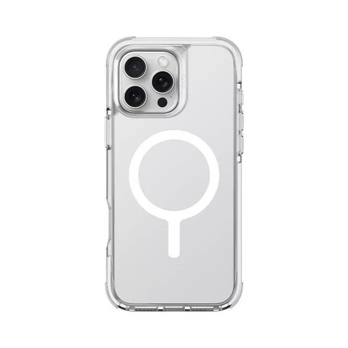 картинка Чехол Uniq HYBRID MAGCLICK CHARGING (MagSafe) COMBAT (AF) для iPhone 16 Pro MAX 6.9'' LUME-WHITE (IP6.9P(2024)-COMMLWHT) от магазина КомпьютерЦентр