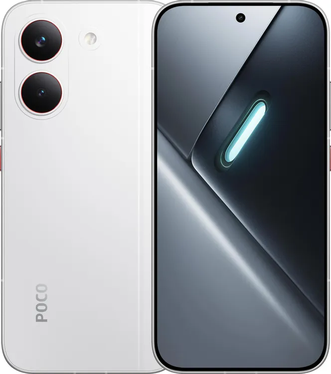 картинка Смартфон Xiaomi Poco X8 Pro 5G White 6.59'' (2756x1268); Dimensity 8500 Ultra (3.4) 8C; 8Gb ; 512Gb; NFC; 50+8/  20 Mpix; 2 Sim; IP69; 6500mAh, Android 16 от магазина КомпьютерЦентр