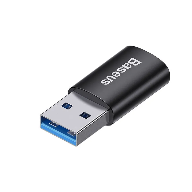 картинка Adapter Baseus Ingenuity Series Mini OTG Adaptor USB 3.1 to Type-C Black от магазина КомпьютерЦентр
