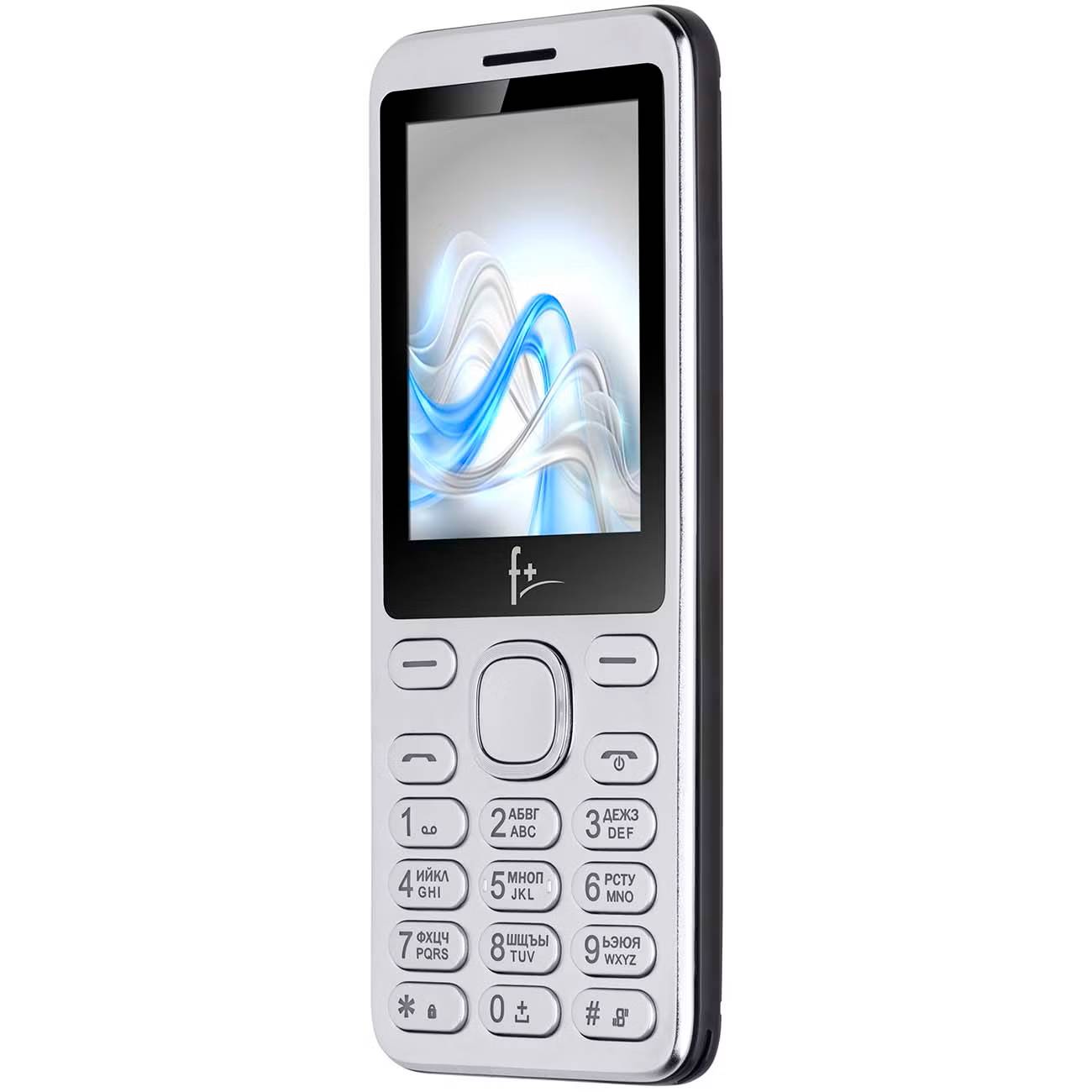 картинка Мобильный телефон F+ S240 Silver 2.4'' от магазина КомпьютерЦентр