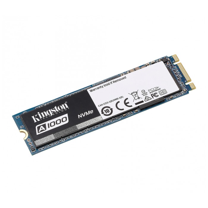 картинка SSD накопитель Kingston 480Gb SA1000M8 M2.2280 PCI-E x2 (SA1000M8/480G) от магазина КомпьютерЦентр