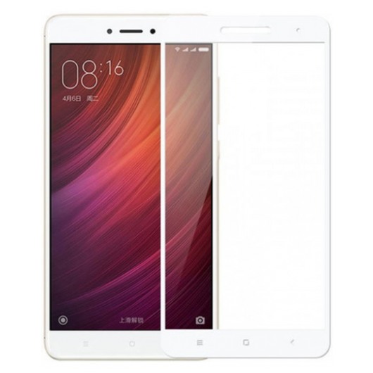 картинка Стекло бронь 3D для Xiaomi Redmi 4 White от магазина КомпьютерЦентр