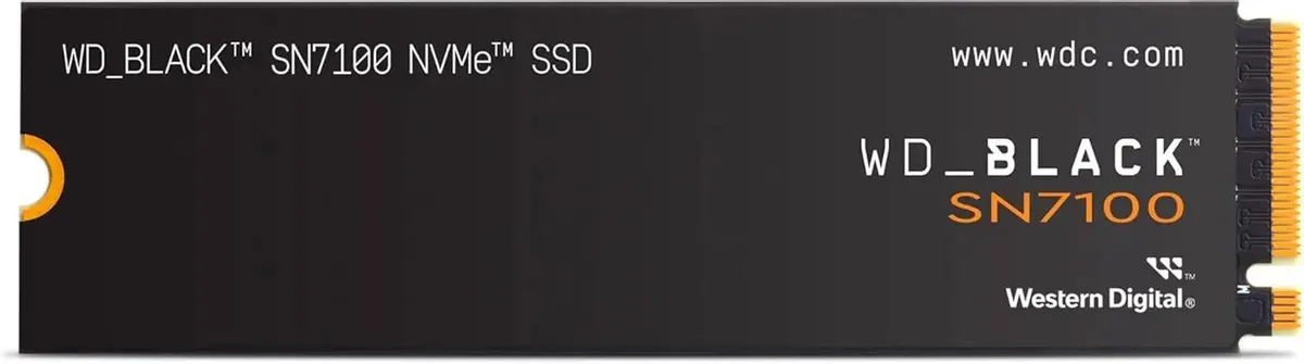 картинка SSD накопитель 500Gb WesternDigital Black SN7100 M.2 2280 PCI-E 4.0 x4 NVMe (WDS500G4X0E) от магазина КомпьютерЦентр