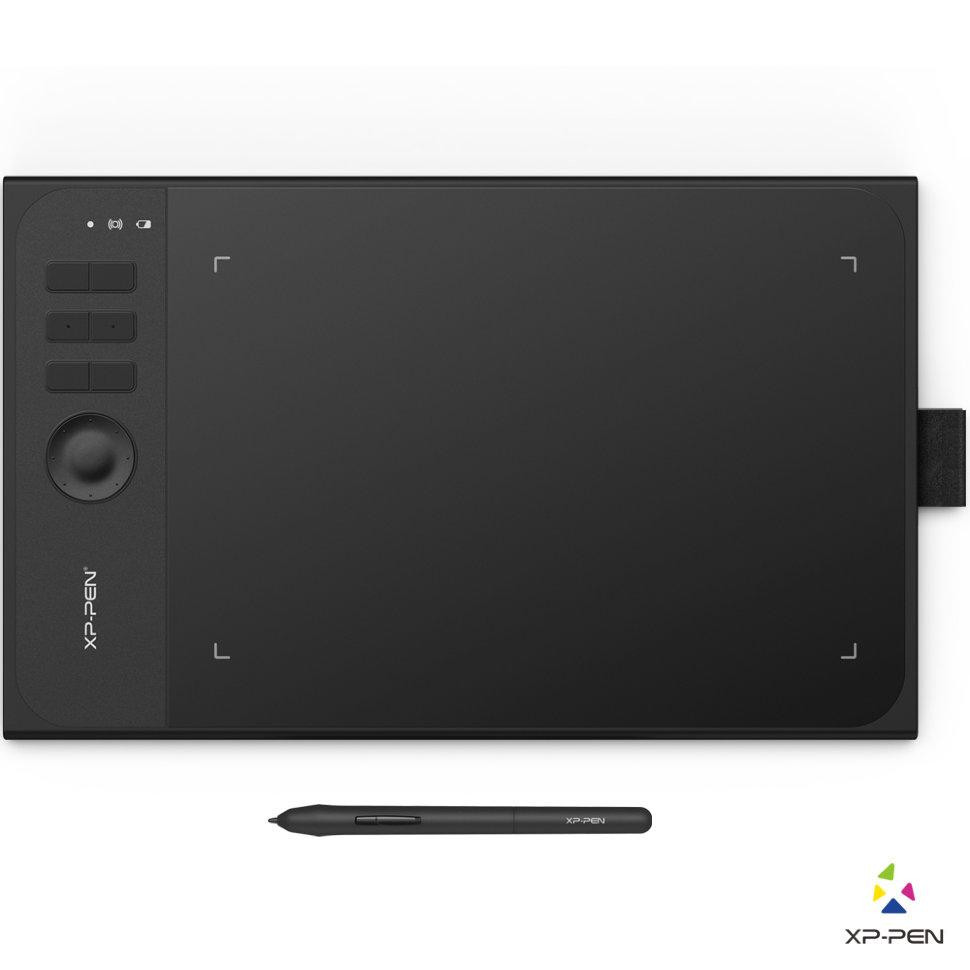 картинка Планшет XP-Pen Star 06 USB черный (STAR06) от магазина КомпьютерЦентр