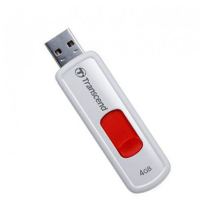 картинка Флешка USB Transcend 4Gb JetFlash 530 White (TS4GJF530) от магазина КомпьютерЦентр