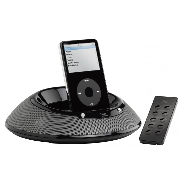 картинка Акустика с док-станцией JBL On Stage IIIP Black (JBL-OSIII/BL) от магазина КомпьютерЦентр
