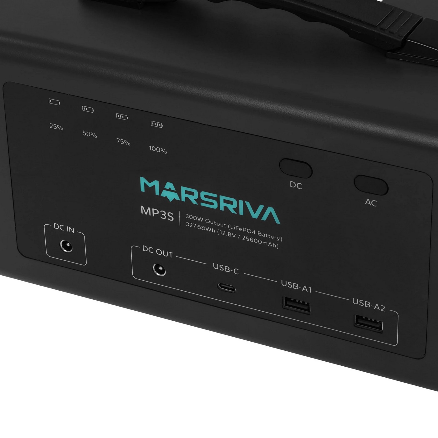 картинка Электростанция портативная Marsriva MP3S 25600mAh 5A QC/ PD 3xUSB темно-серый от магазина КомпьютерЦентр