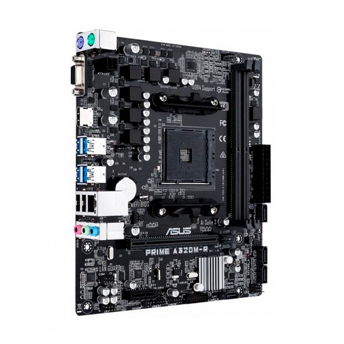 картинка Материнская плата Asus PRIME A320M-R-SI sAM4 (PRIME A320M-R-SI) от магазина КомпьютерЦентр