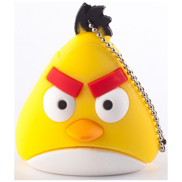 картинка Флешка USB DinosaurDriver 16Gb Angry Birds Yellow (MD578) от магазина КомпьютерЦентр