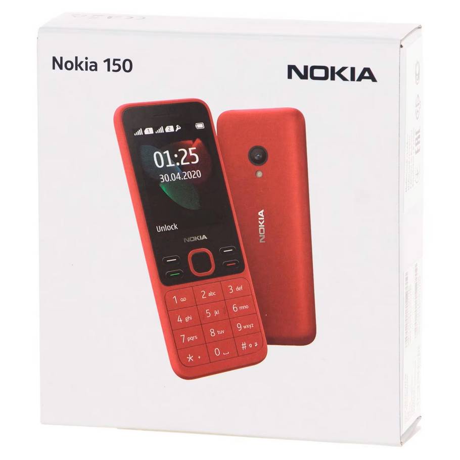картинка Телефон мобильный Nokia 150 DS (TA-1235) 2.4'', Red от магазина КомпьютерЦентр