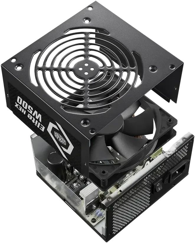 картинка Блок питания Cooler Master ATX 500W Elite Nex W500, RTL, MPW-5001-ACBW-BEU от магазина КомпьютерЦентр