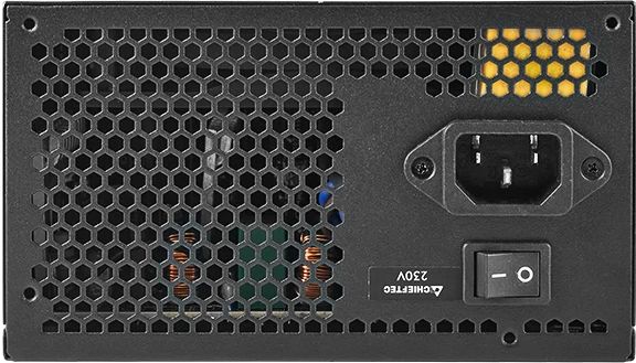 картинка Блок питания Chieftec Eon ZPU-600S, 600Вт, 80 PLUS, 120мм, черный от магазина КомпьютерЦентр