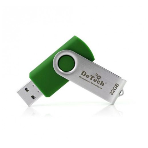 картинка Флешка USB DeTech 32Gb Blister от магазина КомпьютерЦентр