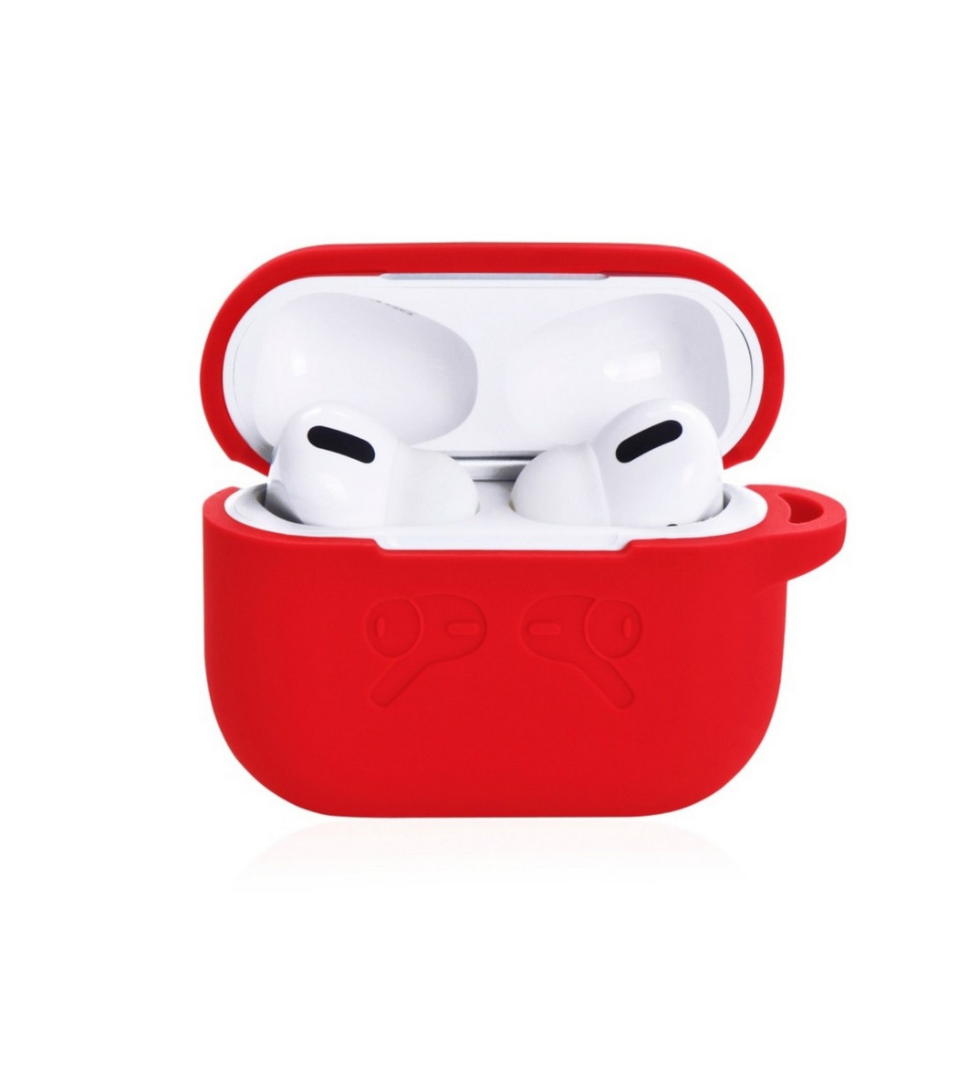 картинка Чехол Gurdini Soft Touch для Apple Airpods Pro Red от магазина КомпьютерЦентр